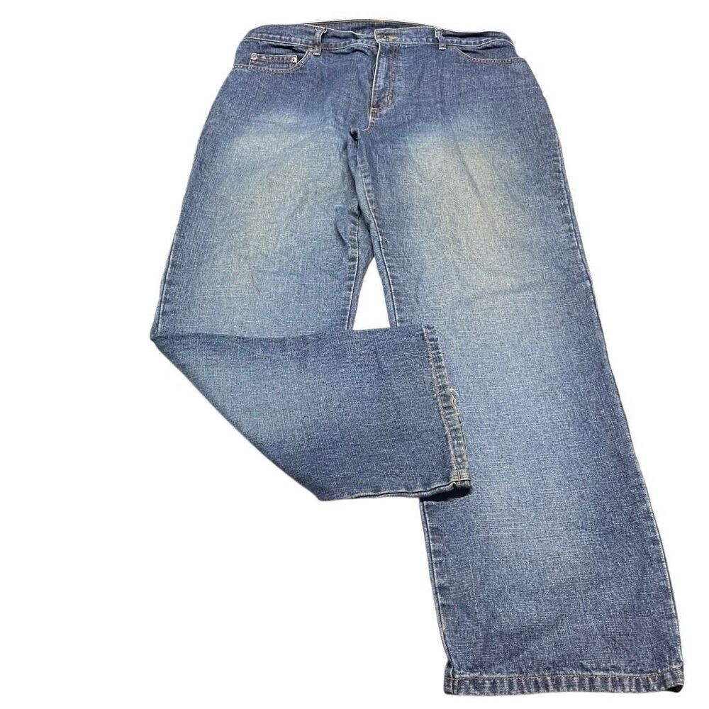 Sonoma Medium Wash Stretch Straight Jeans